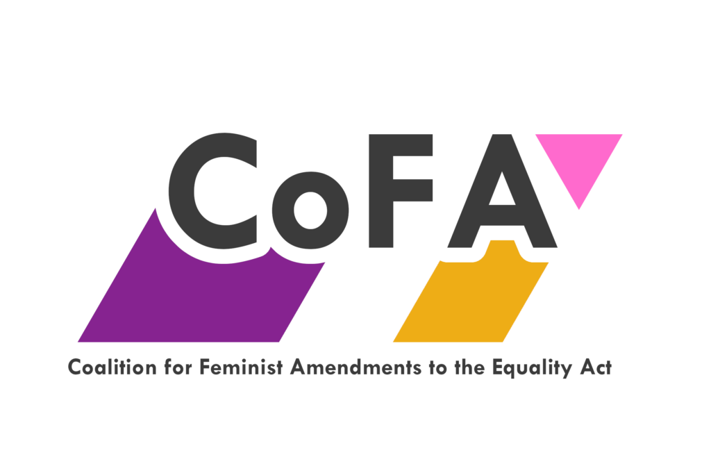 Image of the logo for the Coalition for the Feminist Amendments to the Equality Act